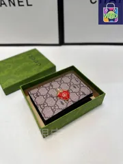 【今日特価】Gucci グッチ ニューモデルウォレット クリスタルを嵌めたGGロゴ付きデザイン-WTO輸入2