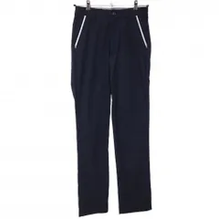 【超美品】フットジョイ パンツ 白×ネイビー ポケットライン シンプル  レディース S ゴルフウェア FootJoy