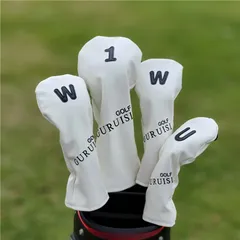 【新品】Golf ゴルフ クラブ ヘッドカバー 4点セット ゴルフヘッドカバー