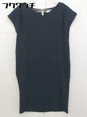 ◇ any SiS エニィスィス 半袖 膝下丈 ワンピース サイズ ネイビー系 レディース  【1000002548493】