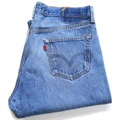 00s メキシコ製 Levi'sリーバイス 501 デニムパンツ W38★SDP4109 オールド ジーンズ ストレート サークルR ヒゲ ビッグサイズ