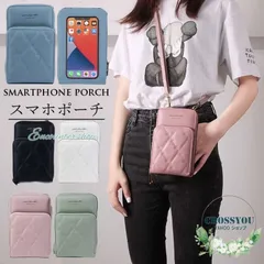 スマホポシェット スマホポーチ レディース ショルダーポーチ 入れたまま操作 多機能携帯電話バッグ 携帯電話財布 肩掛け 斜め掛けポシェッ