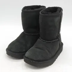 キッズ　ブーツ　19.5 アグ　ムートンブーツ　黒 1262-0277-1.jpg