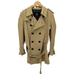 バーバリーブラックレーベル BURBERRY BLACK LABEL 裏地チェック トレンチコート メンズ JPN：M 