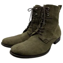 DOLCE&GABBANA(ドルチェ&ガッバーナドルガバ) suede lace-up boots スウェード 編み上げ ブーツ スエード 1043 7(25.0cm) カーキのサムネイル