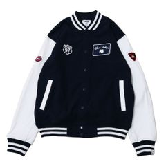 PATCH SWEAT STADIUM JKT (Navy)