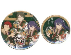 【中古】バッジ・ピンズ [単品] 紅月＆神崎颯馬 缶バッジセット(2種セット) 「あんさんぶるスターズ!!スペシャルコラボキャンペーン 紅月×どん兵衛 コラボレーションセット」 同梱品