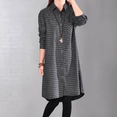 ワンピース デート シャツ ブラウス 白トップス シャツワンピース フレアワンピース ワンピドレス 膝丈 ひざ丈 膝下 ミモレ ミモレ丈 袖あり 長袖 ボリューム袖 ドルマンスリーブ フレアスリーブ ホルンスリーブ 萌袖 襟付き フレア セミフレア 細身 スト