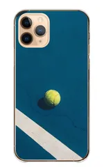 Galaxy S21 5G SC-51B SCG09 ケース カバー ギャラクシーS21 スマホケース ハードケース テニス 庭球 tennis スポーツ 写真 ラケット コート スニーカー 硬式 部活 かっこいい カラー07
