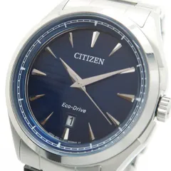CITIZEN シチズン J810-S097096 ソーラーQZ 動作品 青 - メルカリ
