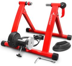 【新着商品】Sportneer 自転車トレーナローラー台 自転車トレーニング 固定式 6段階負荷調整 マグネット式 26～28インチに対応 サイクルトレーナー 自転車トレーナー 折りたたみ エクササイズ フィットネストレーナー 専用クイックレリーズ/前輪置き付