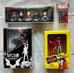 LUPIN THE 3RD フィギュア6体 + ポストカードのセット LUPIN THE IIIRD THE MOVIE 不死身の血族 ポストカードセット