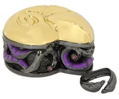 【中古】銀製品・指輪・アクセサリー(キャラクター) アースラ＆フロットサム＆ジェットサム 指輪(リング ケース付き) フリーサイズ 「リトル・マーメイド」 ショップディズニー限定