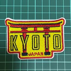 359 刺繍ワッペン 京都 平安神宮 日本 歴史 アイロンプリント スマホケース