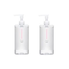 Chacott チャコット クレンジングウォーター ポンプ式 Ｗ洗顔＆化粧水 500ml 001 レディース＆メンズ用 ジェンダーレスコスメ (2個セット)