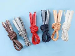 紳士用 羽織紐 レーヨン くみひも 二つ房タイプ 婚礼・成人式に 全6色 hs-126 p