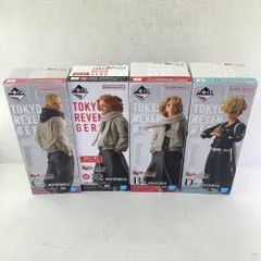 03w17403【未開封】一番くじフィギュア4点セット 東リベ/B・C・D・ラストワン賞/佐野万次郎/龍宮寺堅/松野千冬/東京リベンジャーズ 聖夜決戦編