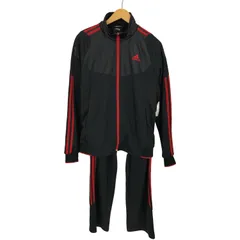超美品adidas CLIMALITEアディダス ジャージ上下セットレアカラー アディダス クリマライト ジャージ セットアップ ブラック