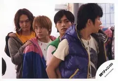 【中古】生写真(ジャニーズ) 関ジャニ∞/集合(4人)/横型・渋谷・安田・錦戸・村上・縦一列/公式生写真