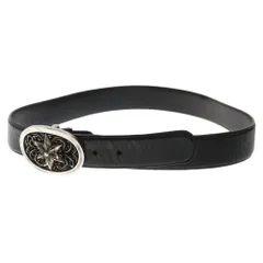 CHROME HEARTS (クロムハーツ) CLASSIC OVAL STAR BUCKL クラシック ...