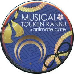 【中古】バッジ・ピンズ(男性) 黒羽麻璃央(三日月宗近) トレーディング缶バッジ 「ミュージカル 刀剣乱舞×animate cafe(池袋2号店・天王寺)」