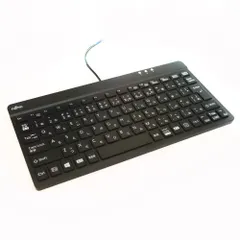 富士通 FUJITSU USB キーボード CP740118-01 KU-1815 純正 軽量 コンパクト