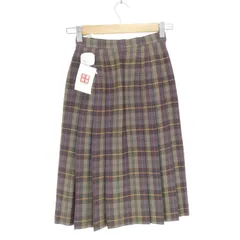 バーバリーズ BURBERRYS チェック柄ウールスカート レディース  5AR