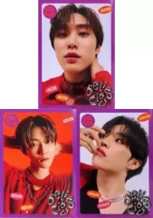 【中古】クリアファイル ジェイコブ＆ケビン＆ソヌ(THE BOYZ) A4クリアファイル3枚セット 「Delicious」 リリース記念 ローソンオリジナルグッズ