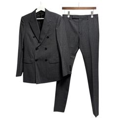 CELINE ブラックストライプ ネクタイ　エディスリマン CELINE セリーヌ ナロータイ ネクタイ エディ・スリマン メンズ