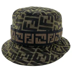 FENDIバケットハットナイロン総柄FXQ110