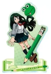 【中古】アクリルスタンド・アクリルパネル 蛙吹梅雨 「僕のヒーローアカデミア アクリルスタンドコレクション BASE GREEN～BLUE」