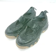 ◇ Θ RODEO CROWNS ロデオクラウンズ 厚底 スニーカー サイズ表記なし ブラック ベージュ系 レディース E  【1502180004087】のサムネイル