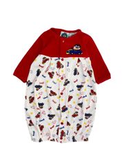 【Size60-70】vintage タズ ルーニーテューンズ ロンパース タズマニアン・デビル ヴィンテージ
