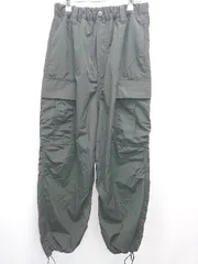 ◇ Θ JaVa ジャバ ミニタリー カーゴ パンツ サイズM ブラック レディース E  【1411070015822】