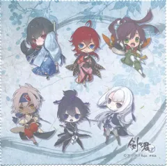 【中古】タオル・手ぬぐい(キャラクター) 集合(SD/6人) マイクロファイバータオル 「PS Vitaソフト 剣が君 for V」 アニメイト購入特典