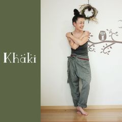 チャクラ丹田パンツ★カーキ