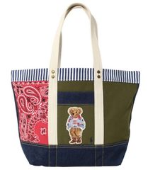 【新品】ポロラルフローレン トートバッグ　ポロベア　RALPH LAUREN