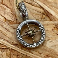 SAAD 925 ネックレス 太陽神 サード ユニセックス SILVER