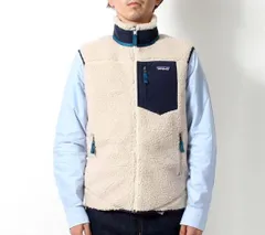 パタゴニア patagonia ベスト M レトロX フリース Classic ナチュラル