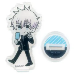 【中古】アクリルスタンド・アクリルパネル 五条悟 「呪術廻戦×ダイソー・Seria・キャンドゥ アクリルスタンド」