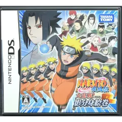 【中古】 DS ナルト疾風伝 大乱戦！影分身絵巻 ソフト・ケース NINTENDO DS