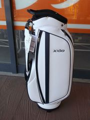 XXIO キャディバッグ GGC-X158 10型 3.3kg ホワイト ダンロップ ゼクシオ 2WAY仕様 ゴルフバッグ