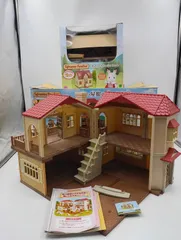 【K-1151】シルバニアファミリー はじめてのおうち  シルバニアファミリー 赤い屋根の大きなお家 セット 組み合わせ可能