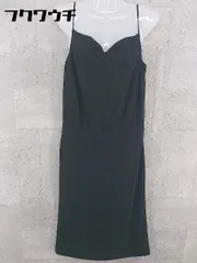 ◇ MAYSON GREY メイソングレイ サイドジップ キャミソール 膝下丈 ワンピース サイズ2 ブラック レディース 【中古】 【1002801404284】のサムネイル