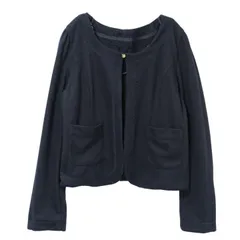 CLATHAS ノーカラージャケット 38サイズ CLATHAS ノーカラージャケット 38サイズオンライン ストア