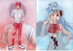 【中古】クリアファイル ベニマル/リムル(スカート) A4クリアファイルセット(2枚組) 「一番くじ 転生したらスライムだった件 私立テンペスト学園II」 F賞