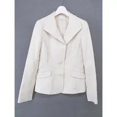 ◇ any SiS エニィスィス 2B 長袖 テーラード ジャケット サイズ2 アイボリー レディース  【中古】 【1203110000499】