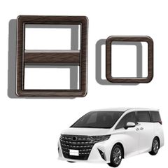 新品 EopTatoo 新型 アルファード ヴェルファイア 40系に対応 専用コンソールスイッチパネルカバーカスタムパーツ アクセサリー 室内装グッズ (木目調)