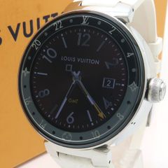 LOUIS VUITTON タンブール ホライゾン QA050Z コネクティッドウォッチ スマートウォッチ SS 白ラバーベルト 箱保充電器付 ルイヴィトン ◆送料込◆質屋-11044