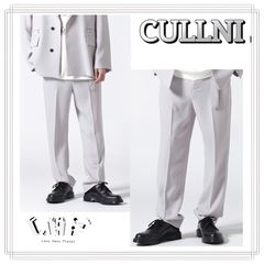 CULLNI/クルニ/Double Satin Slim Pants LHP CULLNI クルニ パンツ スラックス ストレートシルエット グレー